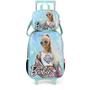 Imagem de Kit Mochila Rodinhas e Lancheira Barbie by Luxcel Ref.39102