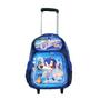 Imagem de Kit Mochila Rodinhas Estojo Lancheira Escolar 3 Pcs Sonic