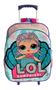 Imagem de Kit Mochila Rodinhas Infantil Menina Escolar Lol Sereia M F5