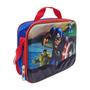 Imagem de Kit Mochila Rodinhas Lancheira Escolar Capitão América