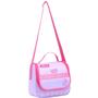 Imagem de Kit Mochila Rodinhas Lancheira Estojo Chaveiro Escolar Juvenil Infantil Bombom Yepp