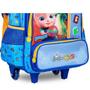 Imagem de Kit Mochila Rodinhas Lancheira Looloo Kids Johny E Zigaloo Creche Infantil