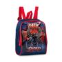 Imagem de Kit Mochila Spider Aranha Escolar Infantil Masculino Rodinha