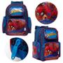 Imagem de Kit Mochila Spider Man Escolar Masculina Vingadores Costa