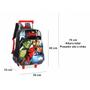 Imagem de Kit Mochila Vingadores Avengers Premium + Estojo + Lancheira