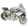 Imagem de Kit Modelo Kawasaki Ninja - Metal Earth Iconx