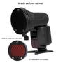 Imagem de Kit Modificador De Flash Speedlite Magnético Universal Com Bola Difusora Para Godox Yongnuo