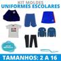 Imagem de Kit molde uniforme escolar, modelagem&diversos, correios