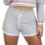 Imagem de Kit Moletinho Cropped + Short + Calça Everlast Feminino