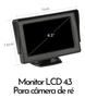 Imagem de Kit Monitor Lcd 4.3 Com Camera + Sensor De Estacionamento Re