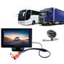 Imagem de Kit Monitor Veicular TFT para Caminhão, Ônibus, Vans, Micro-ônibus 4.3 Polegadas 24V Roadstar com Câmera de ré