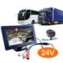 Imagem de Kit Monitor Veicular TFT para Caminhão, Ônibus, Vans, Micro-ônibus 4.3 Polegadas 24V Roadstar com Câmera de ré