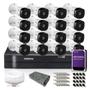 Imagem de Kit Monitoramento Intelbras com 16 Câmeras de Segurança 1080p