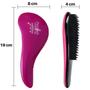 Imagem de Kit Monoi Oil shampoo hidratante 300ml + Monoi Oil condicionador hidratante 300ml + Escova anti Frizz