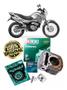 Imagem de Kit Motor Camisa Pistao Honda Nx Falcon 400 2014 2015 Nikki