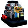 Imagem de Kit Motor de Portão Eletrônico Deslizante DZ Casa Fit 1/4 Garen Automatizador de Portões até 300kg + 3,5 Metros de Cremalheira