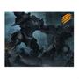 Imagem de Kit Mouse E Mousepad War 6 Botoes Led OEX Game MC100 Preto