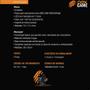 Imagem de Kit Mouse E Mousepad War 6 Botoes Led OEX Game MC100 Preto
