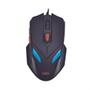 Imagem de Kit Mouse E Mousepad War 6 Botoes Led OEX Game MC100 Preto