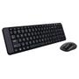 Imagem de Kit Mouse E Teclado Logitech Mk220 Sem Fio Pto