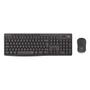 Imagem de Kit Mouse e Teclado Sem Fio Logitech - MK295