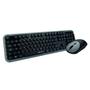 Imagem de Kit Mouse e Teclado sem Fio wireless K-W200BGY