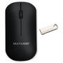 Imagem de Kit Mouse Escritório Sem Fio 10M Plug And Play 1200Dpi E