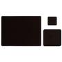 Imagem de Kit Mouse Pad 43x30cm Para Notebook Tablet + 20x20cm Com Apoio De Copos