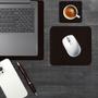 Imagem de Kit Mouse Pad 43x30cm Para Notebook Tablet + 20x20cm Com Apoio De Copos