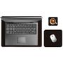Imagem de Kit Mouse Pad 43x30cm Para Notebook Tablet + 20x20cm Com Apoio De Copos