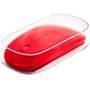 Imagem de Kit Mouse Sem Fio e Mouse Pad Ergonômico TopGet Azul e Vermelho
