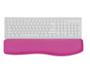 Imagem de Kit Mousepad   Apoio Ergonômico Teclado Rosa