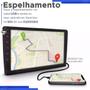 Imagem de Kit Mp5 Combat Saveiro Carplay Android Auto + Câmera de Ré