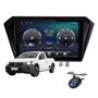 Imagem de Kit Mp5 Combat Saveiro Carplay Android Auto + Câmera de Ré