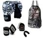 Imagem de Kit Muay Thai Fheras Luva Bandagem Bucal Bolsa Kavera 14oz