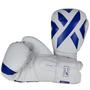 Imagem de Kit Muay Thai Kickboxing Luva + Caneleira + Bolsa Olimpo Branco