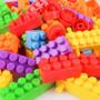 Imagem de Kit multi blocos infantil  c/ 200 peças super econômico e resistente peças confeccionadas especialmente para as crianças