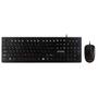 Imagem de Kit Multi Teclado e Mouse Com fio Slim, 1200 DPI, Conexão USB - TC240