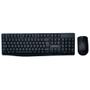 Imagem de Kit Multi Teclado e Mouse Sem Fio Slim, 1600 DPI, Conexão USB e 2.4Ghz, com Pilhas Inclusas, Preto - TC270