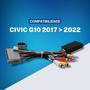 Imagem de Kit Multifunções compatível com Honda Civic G10 p/ Multimidia com Android Expex - EXCANPLUS-HO01