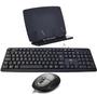 Kit Multilaser Teclado E Mouse C/fio Usb + Apoio P/ Leitura e Tablet - Multilaser e YES Imagem de Kit Multilaser Teclado E Mouse C/fio Usb + Apoio P/ Leitura e Tablet
