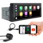 Imagem de Kit Multimídia 1 Din + Câmera De Ré Toyota Hilux 1993 1994 1995 1996 1997 Espelhamento Android Auto Carplay