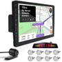 Imagem de Kit Multimídia 9 Polegadas 1 Din + Câmera Ré + Sensor 8 Pontos Prata Nissan Versa 2011 2012 2013 2014 2015 USB Bluetooth