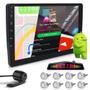 Imagem de Kit Multimídia 9 Polegadas Android + Câmera Ré + Sensor 8 Pontos Prata Spacecross 2016 2017 2018 2019 2020 USB Bluetooth