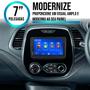 Imagem de Kit Multimidia Android-Auto Captur 2017 a 2024 7" MP5 Carplay