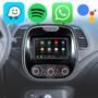 Imagem de Kit Multimidia Android-Auto/Carplay Captur 2017-18-19-20-21-22-23-24 7" Gps Tv Online Voz Google Siri 
