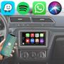 Imagem de Kit Multimidia Android Auto Carplay Gol G7 Fox Amarok Jetta Passat Tiguan 7" Voz Google Siri Gps Tv