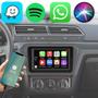 Imagem de Kit Multimidia Android Auto Carplay Gol G7 Fox Amarok Jetta Passat Tiguan 7" Voz Google Siri Gps Tv