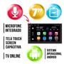Imagem de Kit Multimídia Android Camry 2012-13-14-15-16-17 2 Din 7" GPS Integrado Tv Online Bluetooth Wi-Fi