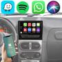 Imagem de Kit Multimidia Android Carplay Weekend Strada Idea Siena 9 Pol GPS BT Tv